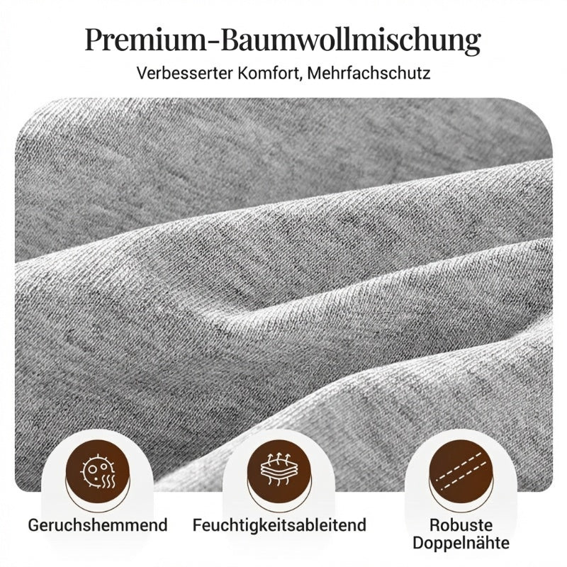 Lässiger, einfarbiger, ärmelloser Sportanzug für Herren